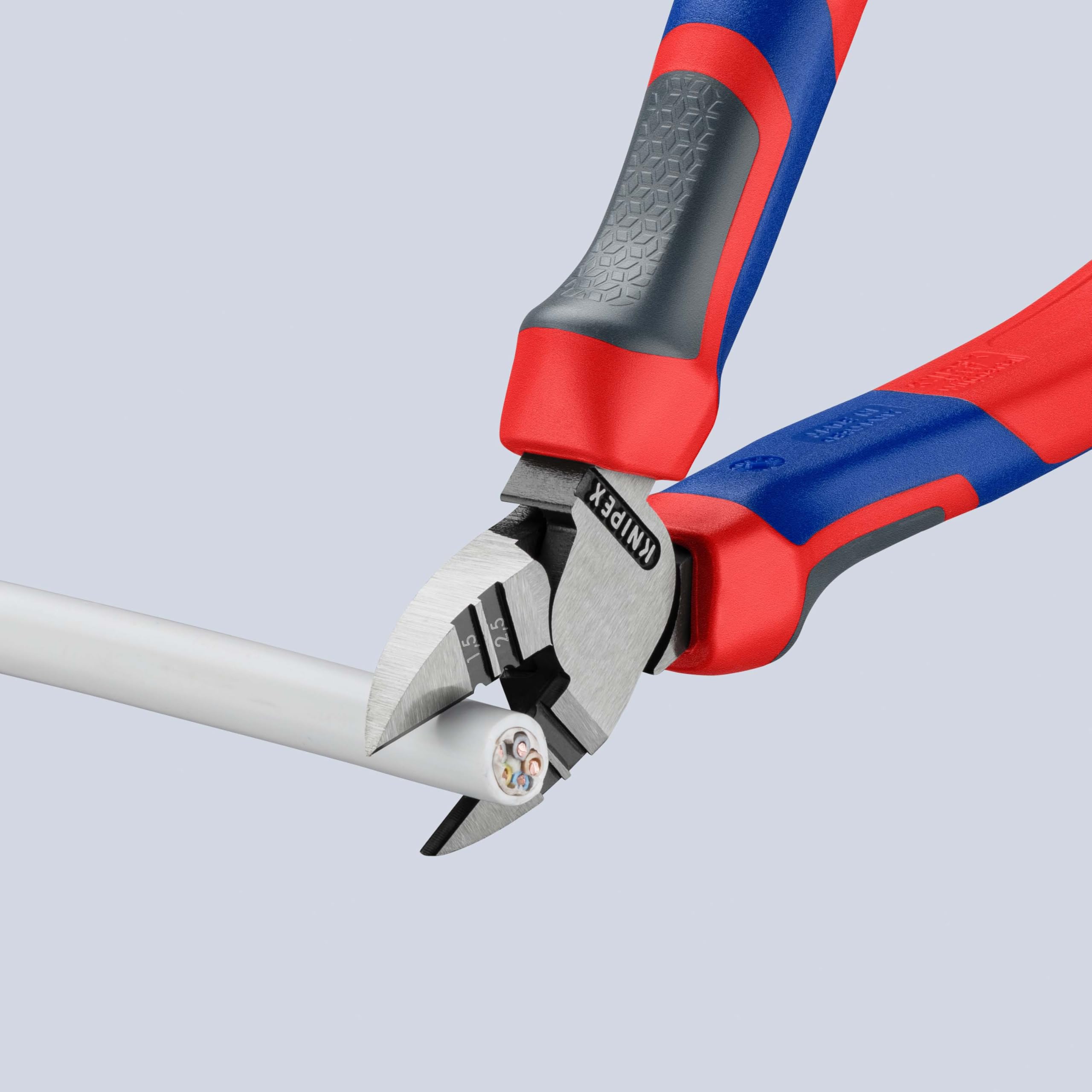 knipex-14-22-160-abisolier-seitenschneider-160-mm-mit-comfort-griffen image 4