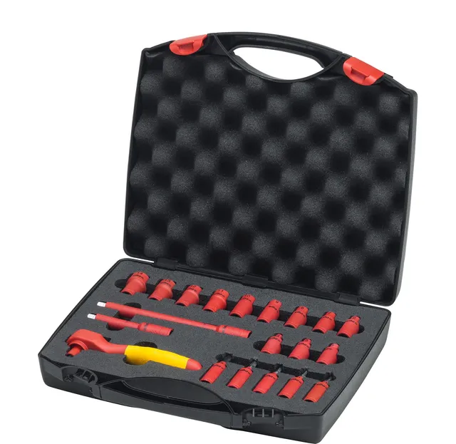 wiha-isoliertes-ratschenschl-ssel-set-43025-21-teilig-1-4-zoll-im-koffer image 1