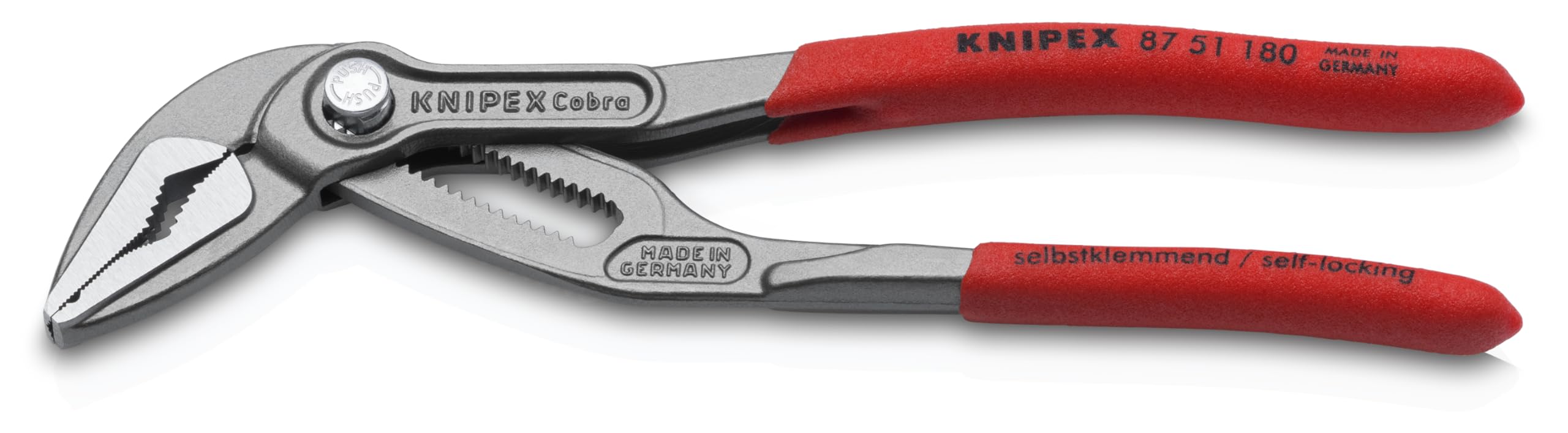 knipex-cobra-es-87-51-180-wasserpumpenzange-extra-schlank-180-mm image 1