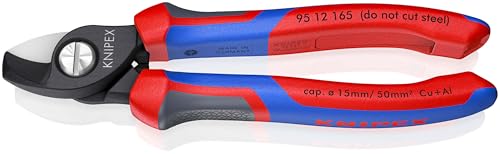 knipex-kabelschere-95-12-165-sb-br-niert-mit-comfort-griffen-165-mm image 7