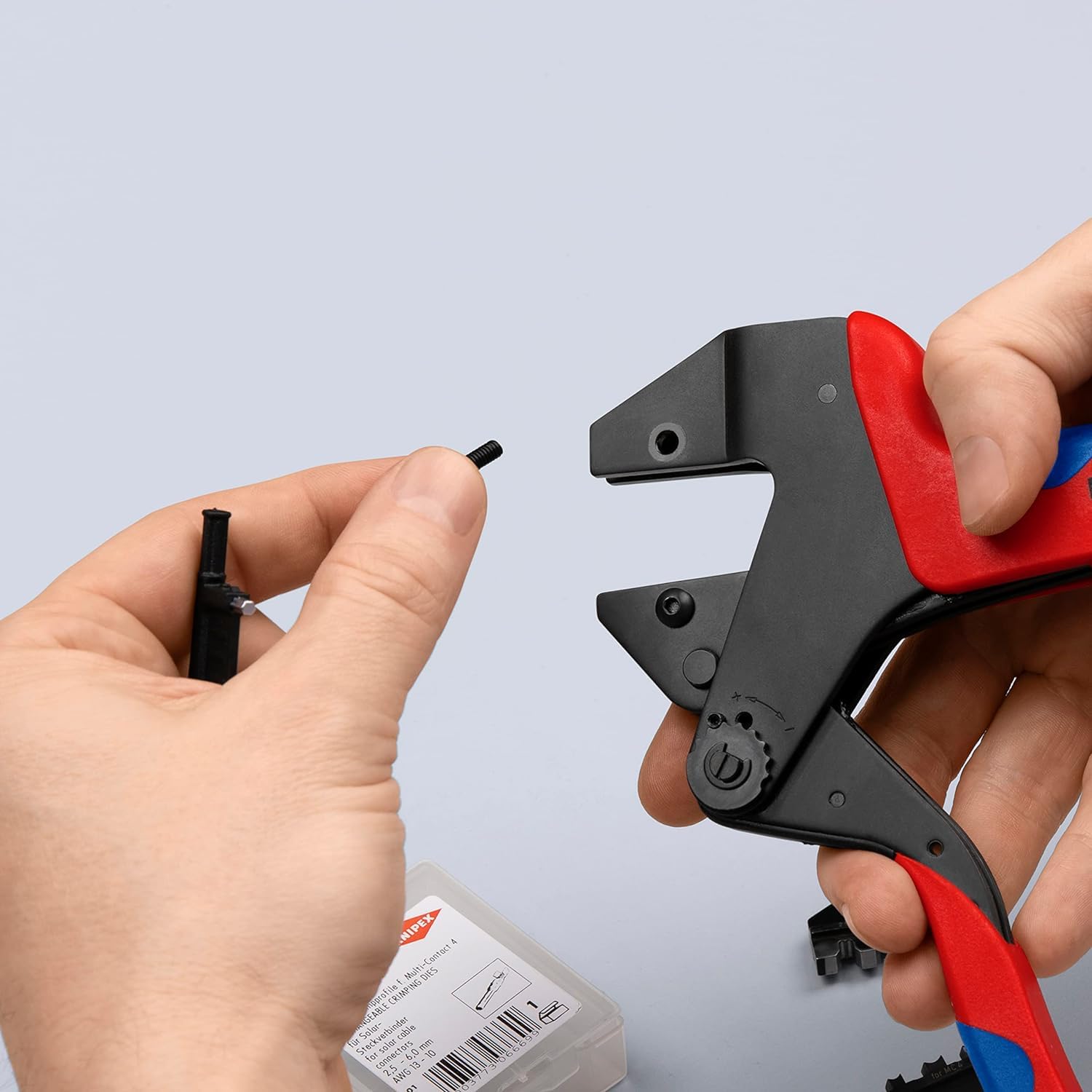 knipex-crimp-systemzange-97-43-200-f-r-auswechselbare-crimpeins-tze-200-mm image 4