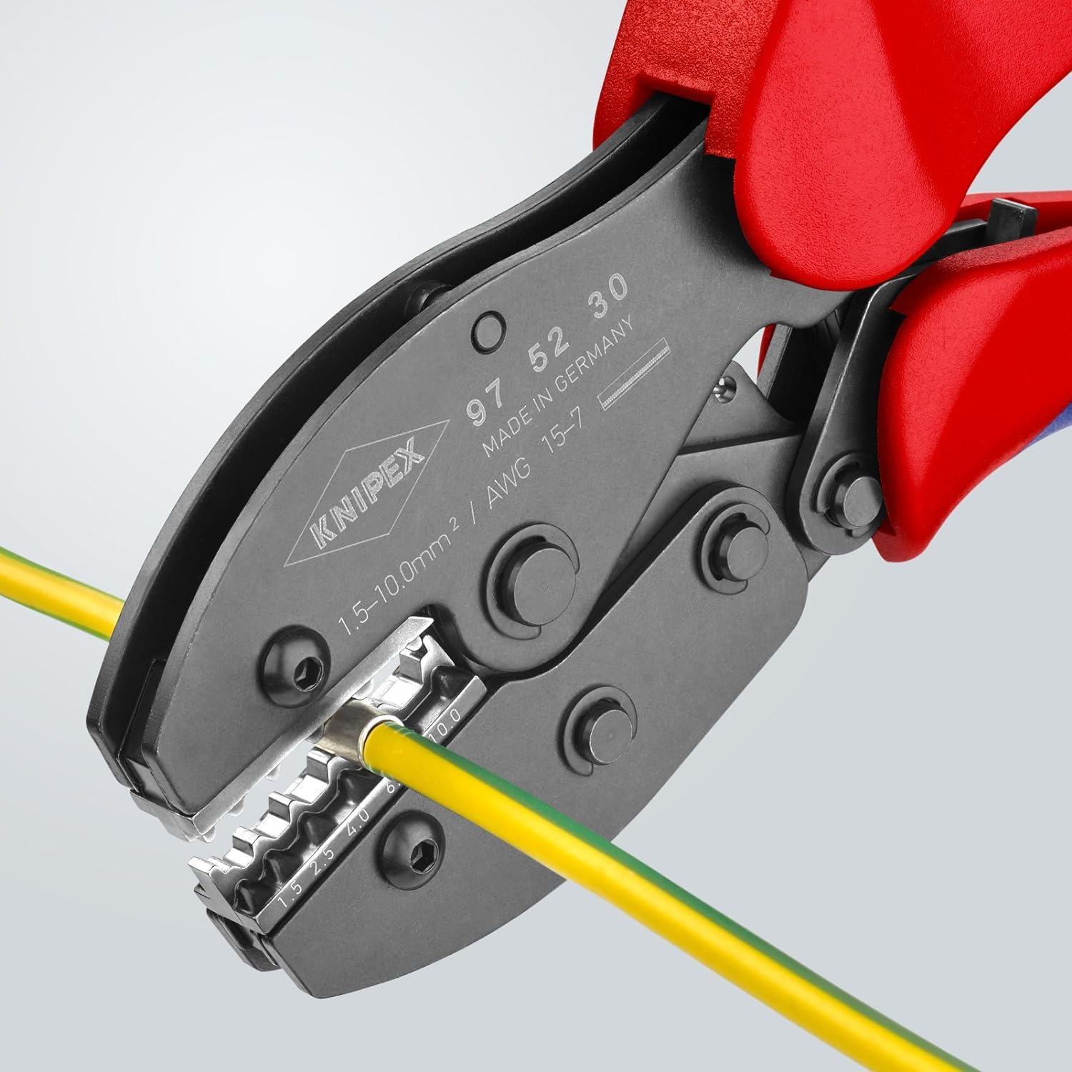 knipex-preciforce-crimpzange-220-mm-97-52-30-mit-mehrkomponenten-h-llen image 5