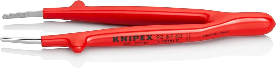 knipex-92-67-63-universalpinzette-isoliert-tauchisoliert-145-mm image 1
