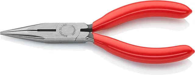 knipex-25-01-140-flachrundzange-mit-schneide-140-mm-radiozange image 1