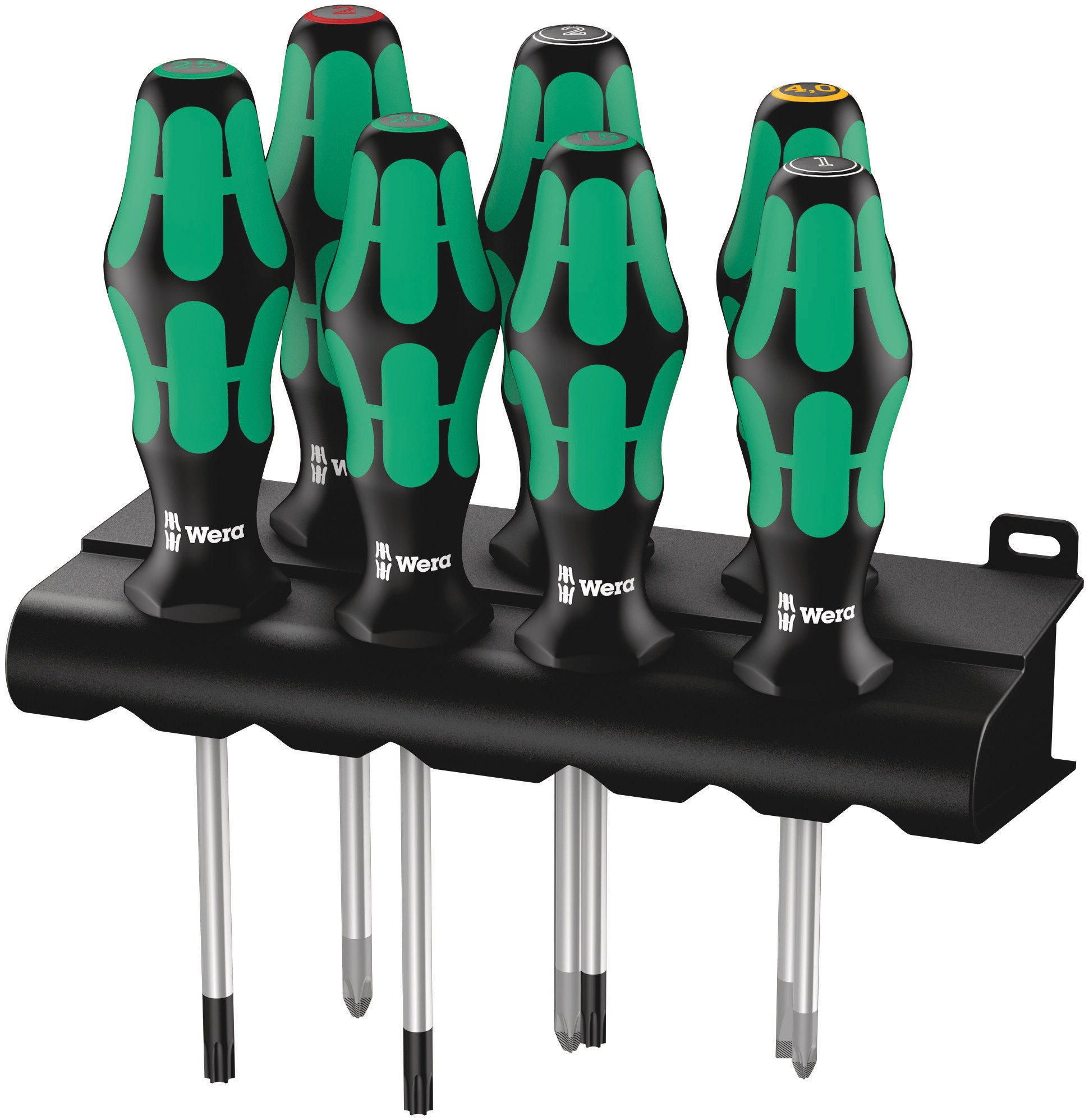 wera-335-350-367-7-rack-schraubendrehersatz-kraftform-plus-lasertip-7-teilig image 1