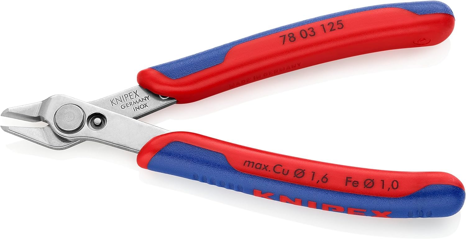 knipex-78-03-125-sb-electronic-super-knips-seitenschneider-125-mm image 3