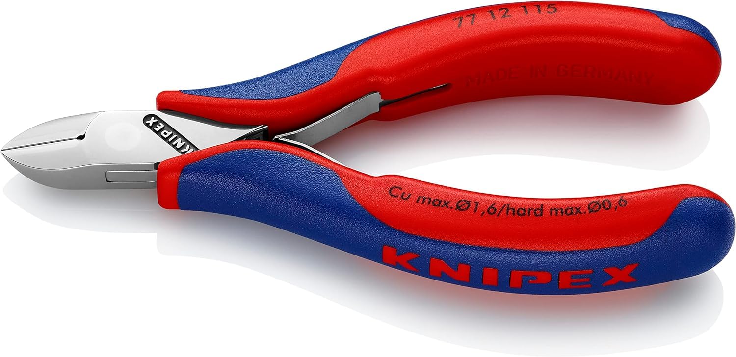 knipex-elektronik-seitenschneider-77-11-115-115-mm-mit-kunststoff-h-llen image 7