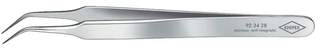 knipex-pr-zisions-pinzette-92-34-28-nadelspitz-gewinkelt-105-mm image 1