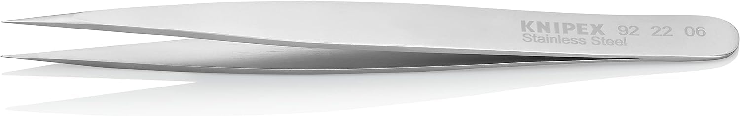knipex-92-22-06-universalpinzette-120-mm-mattiert-glatt-edelstahl image 2