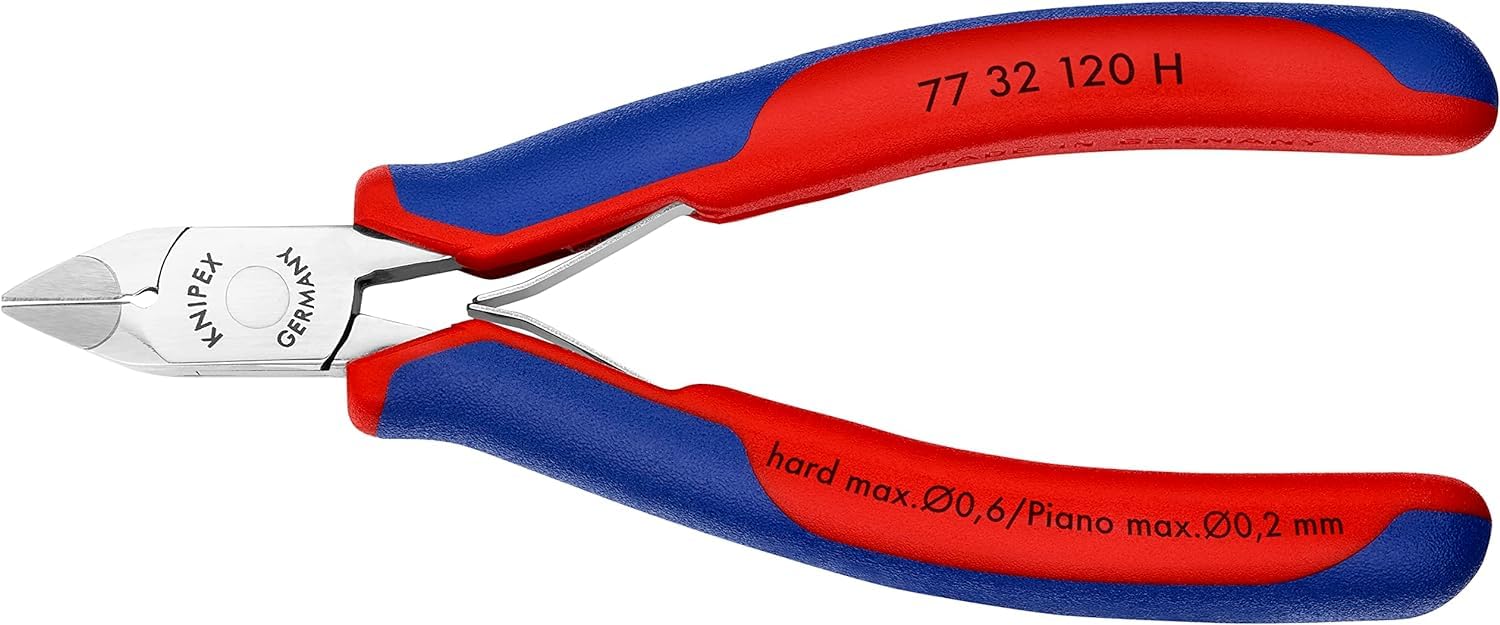 knipex-elektronik-seitenschneider-77-32-120-h-120-mm-mit-hartmetallschneide image 3