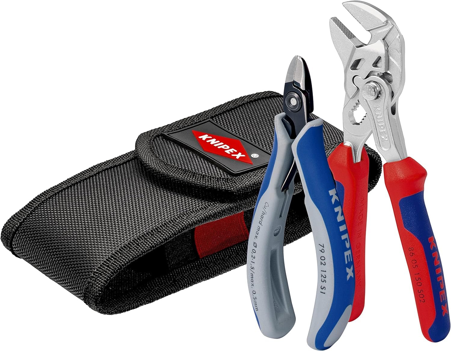 knipex-kabelbinder-trennset-00-19-72-v01-mit-zangenschl-ssel-86-05-150-und-seite image 2