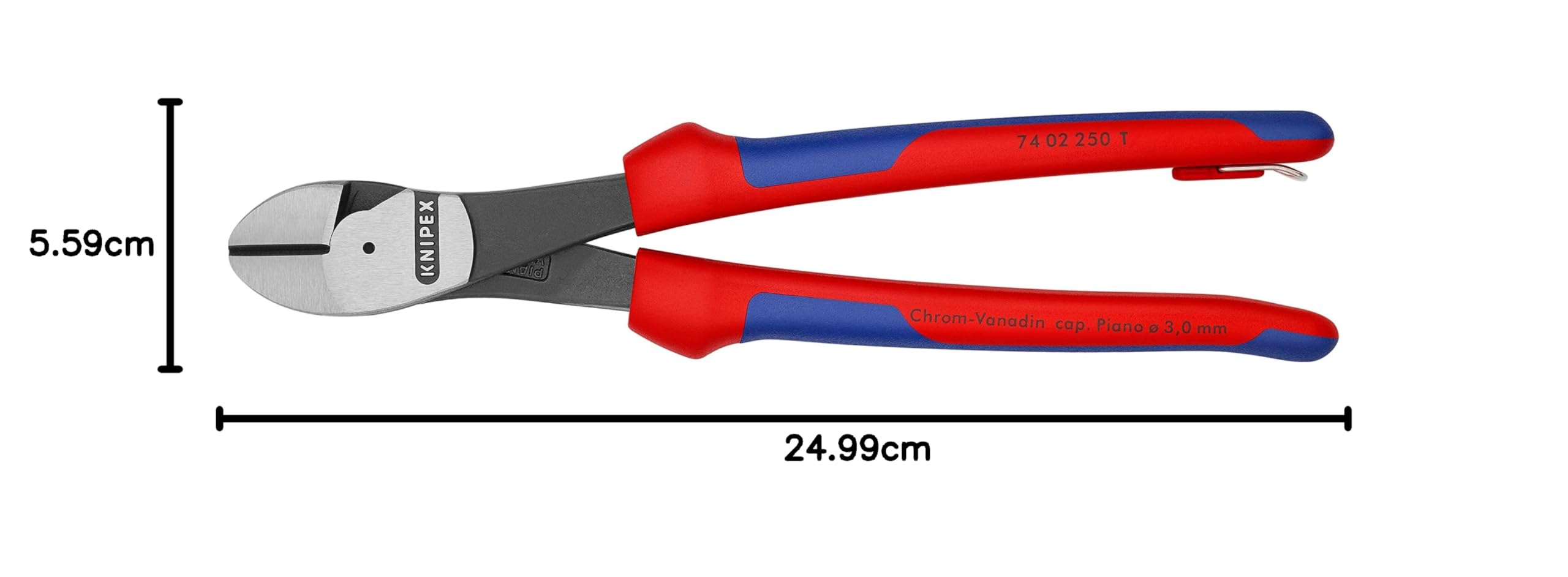 knipex-74-02-250-t-kraft-seitenschneider-250-mm-mit-befestigungs-se image 4