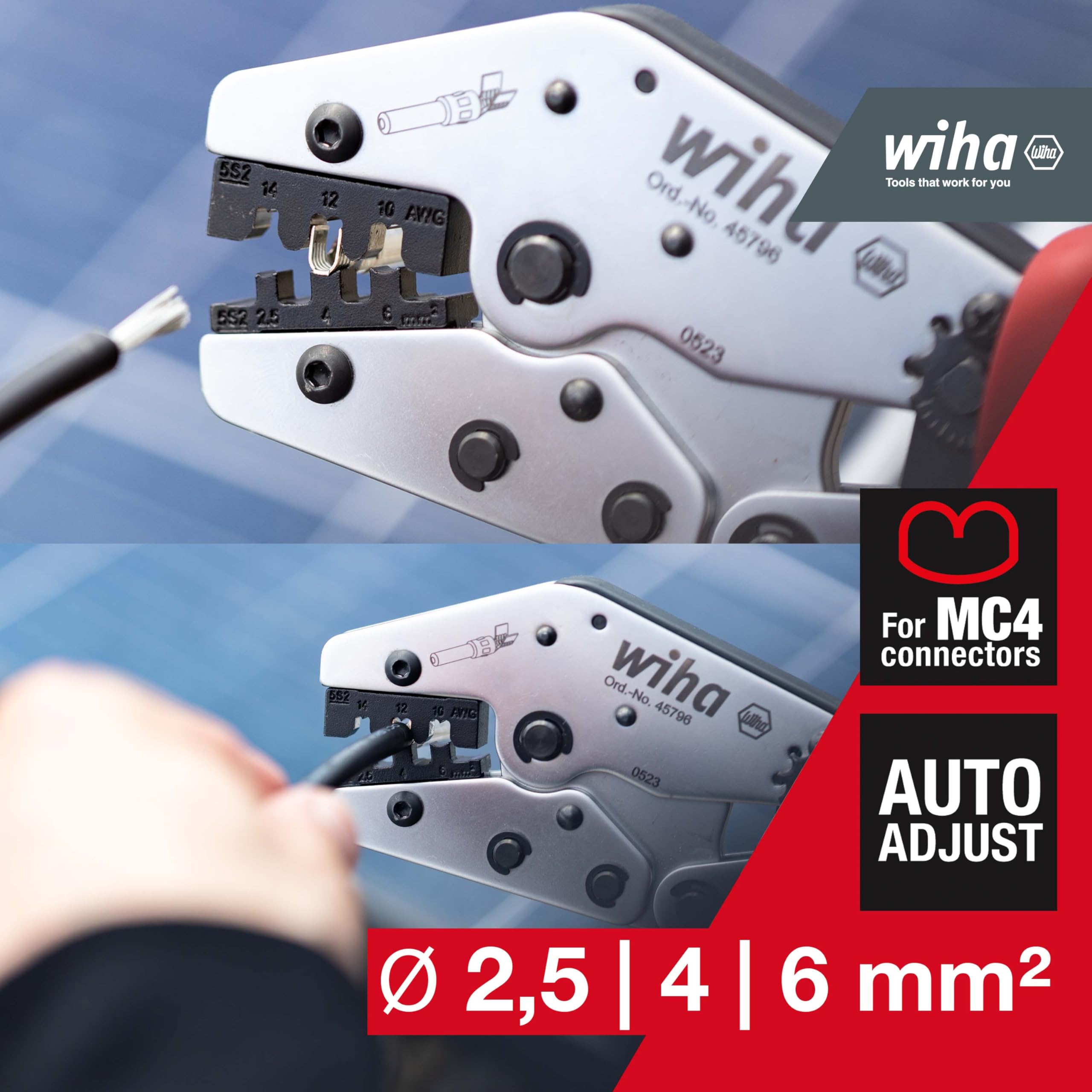 wiha-45796-crimpzange-f-r-mc4-solarstecker-2-5-4-6-mm image 2