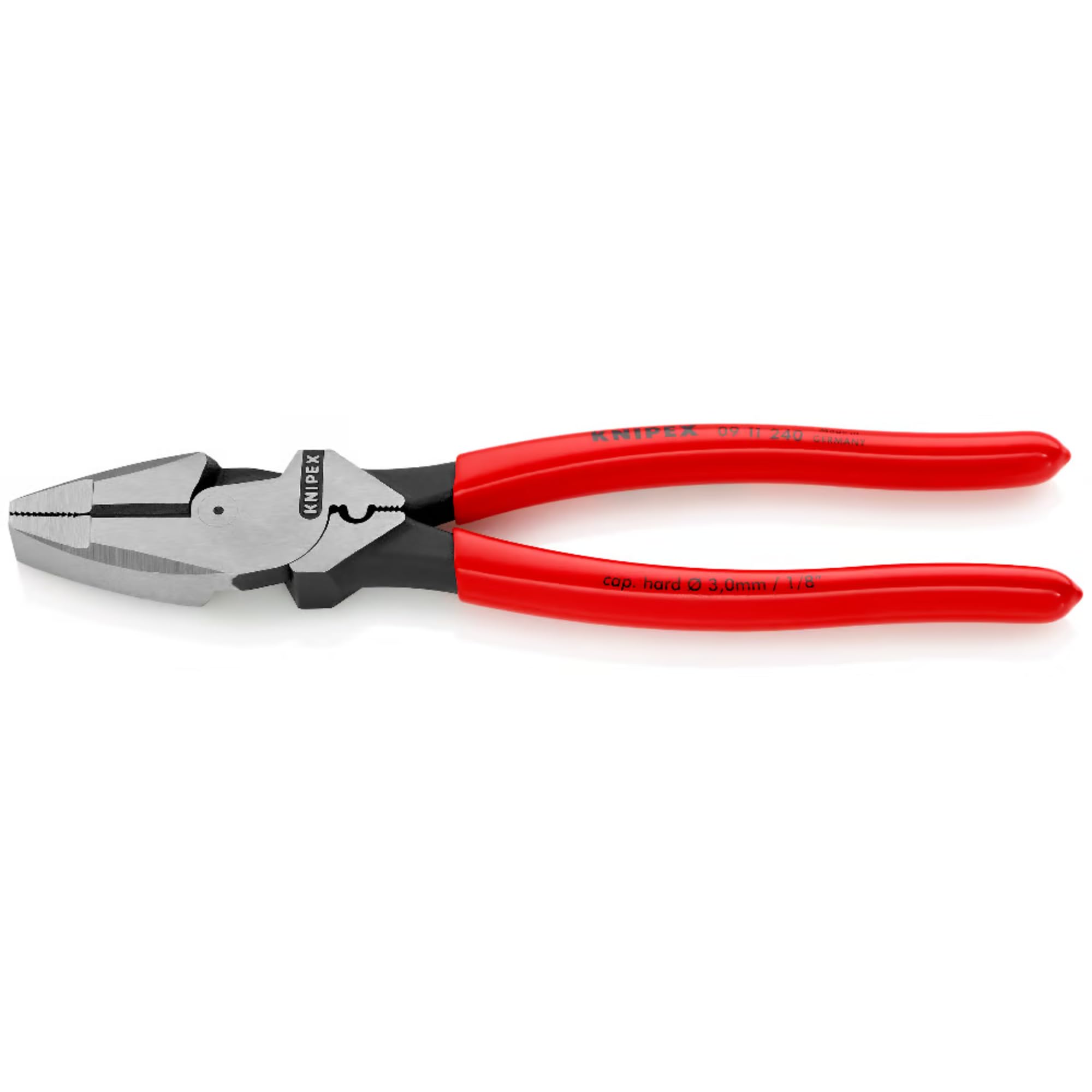 knipex-kraft-kombizange-09-11-240-sb-lineman-s-pliers-amerikanisch-240-mm image 2