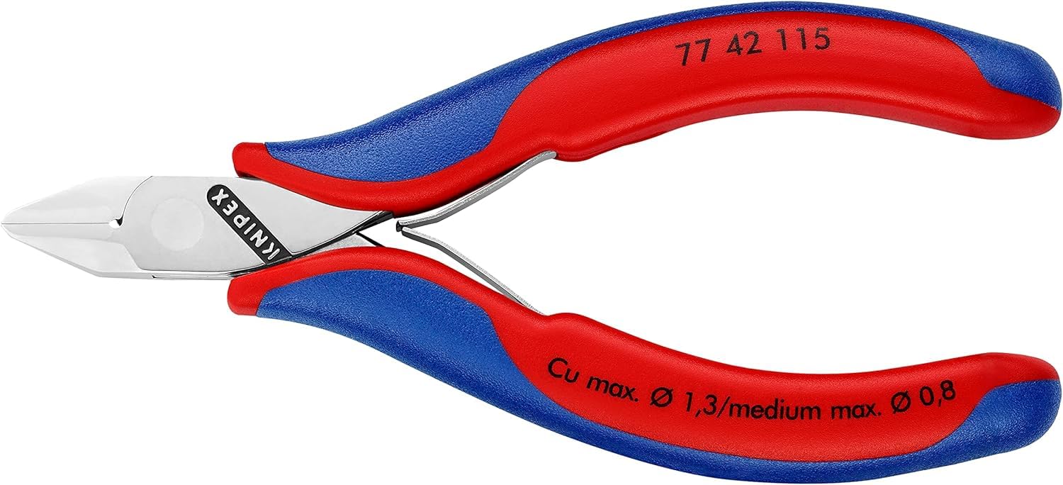 knipex-elektronik-seitenschneider-77-42-115-mehrkomponenten-h-llen-115-mm image 3