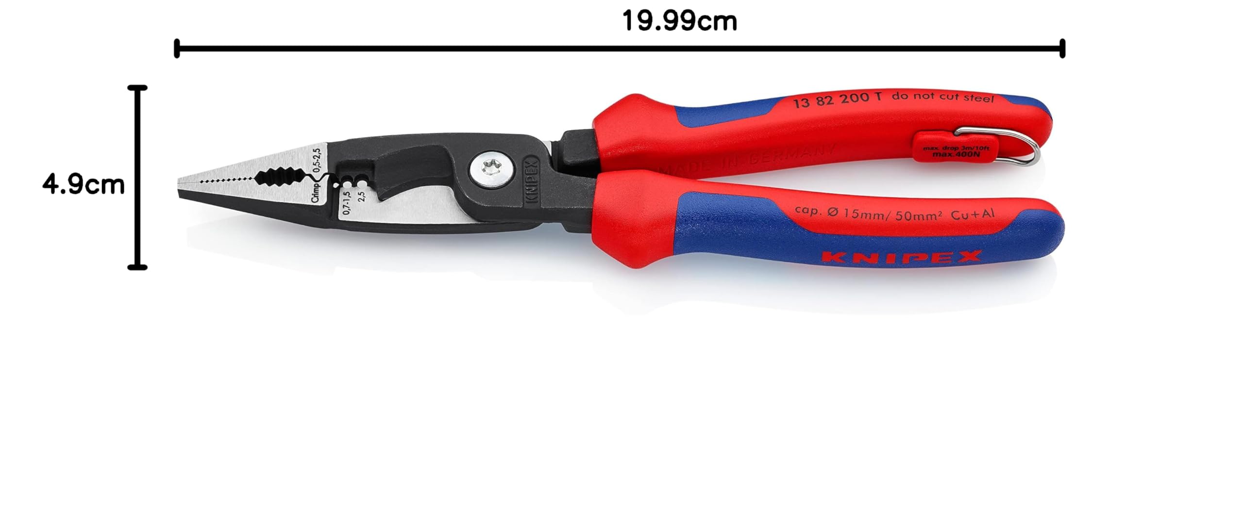 knipex-elektro-installationszange-13-82-200-t-160-mm-6-funktionen-mehrkomponente image 7