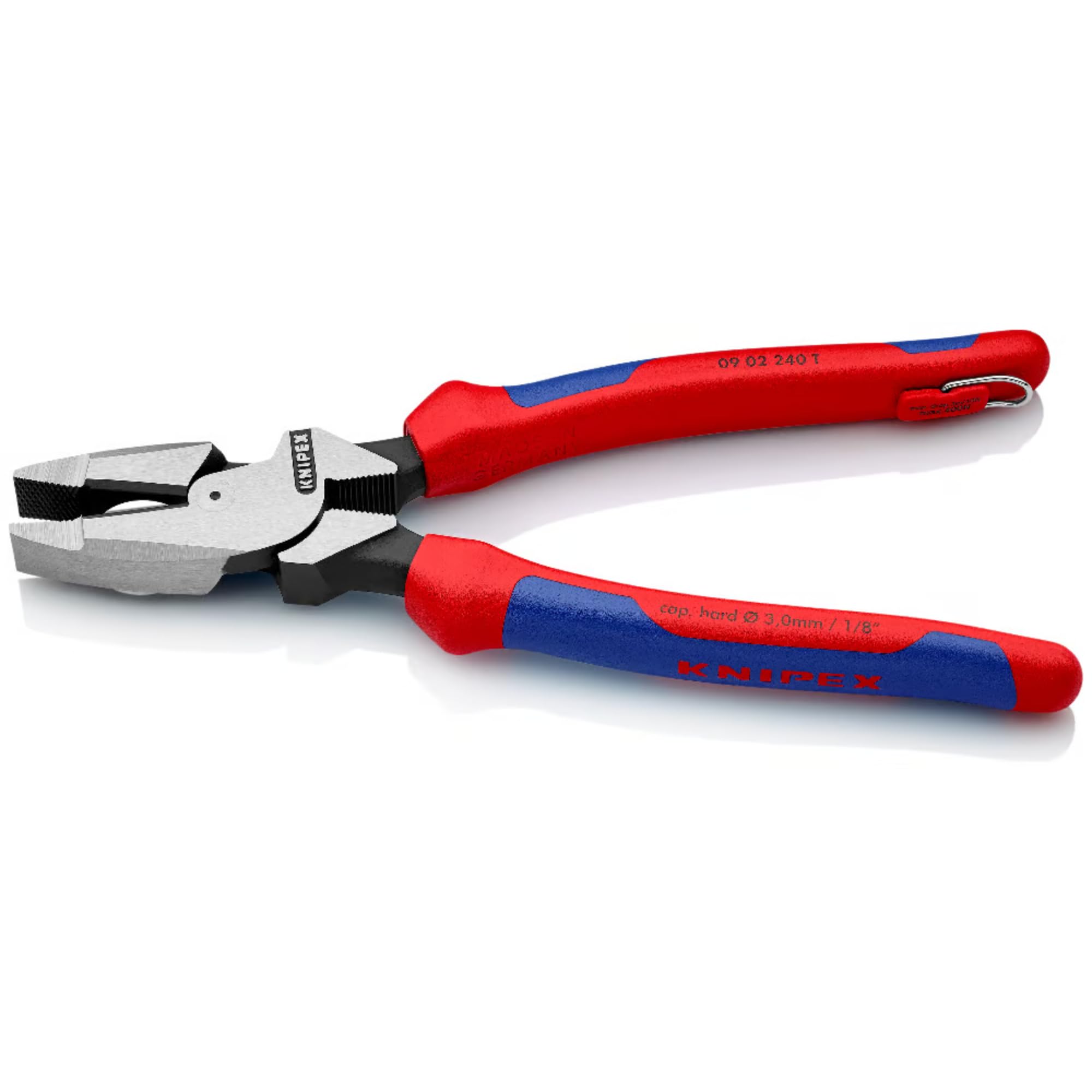 knipex-kraft-kombizange-09-02-240-t-lineman-s-pliers-240-mm-mit-befestigungs-se- image 3