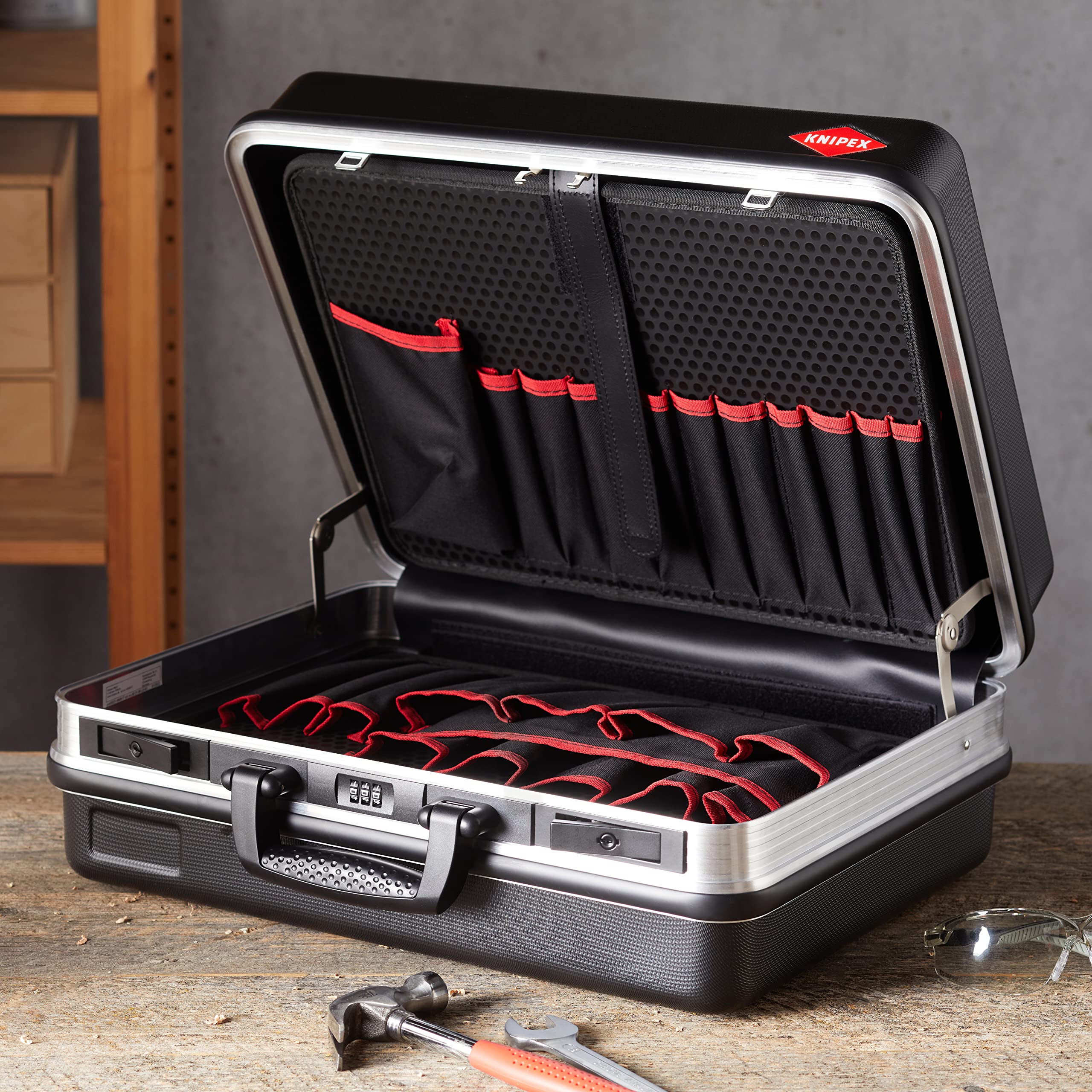 knipex-werkzeugkoffer-basic-leer-00-21-05-le-465-x-200-x-410-mm-27-l image 2