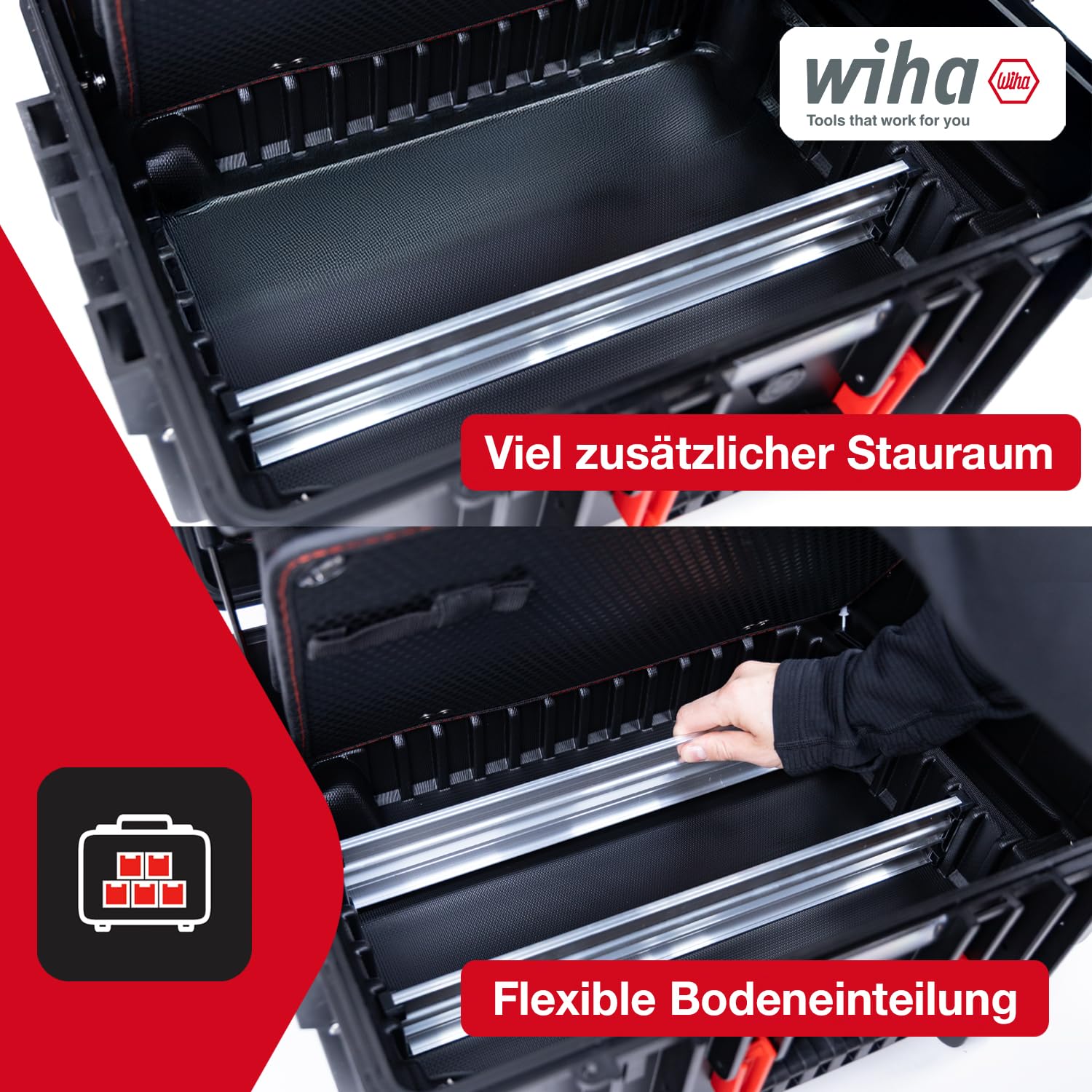 wiha-competence-xxl-ii-elektriker-werkzeugkoffer-112-teilig-trolley-42069 image 4