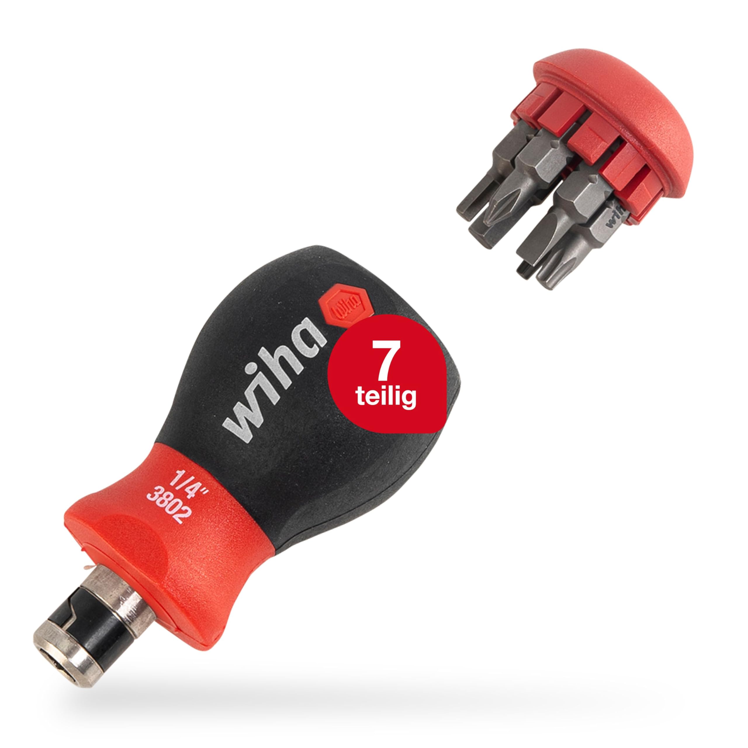 wiha-schraubendreher-mit-bit-magazin-stubby-43613-14-in-1 image 1
