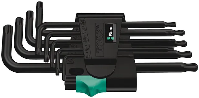 wera-967-pkl-9-torx-winkelschl-sselsatz-blacklaser-9-teilig image 1