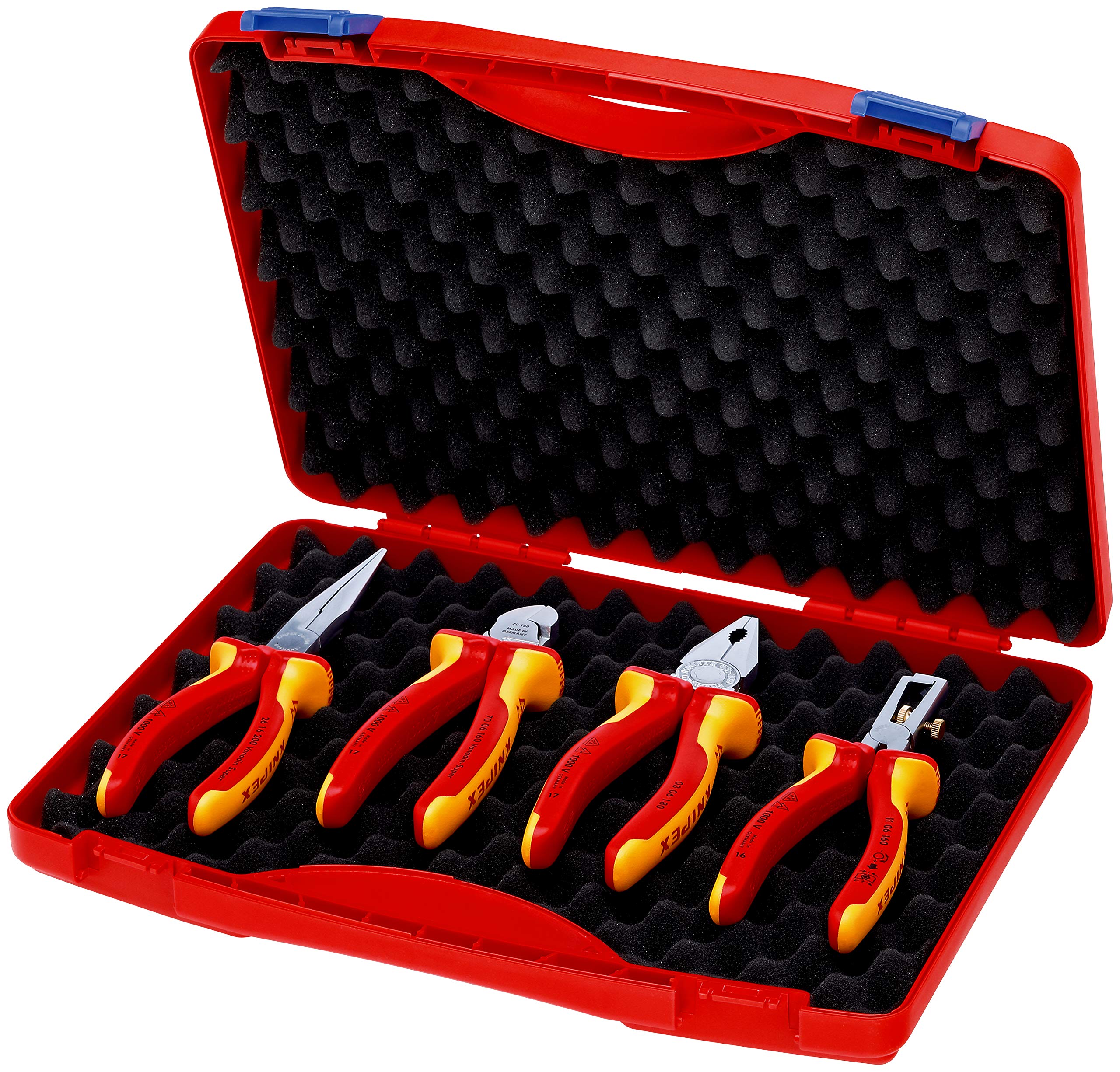 knipex-werkzeug-box-red-elektro-set-1-4-teilig-00-20-15-340x56x275-mm image 1